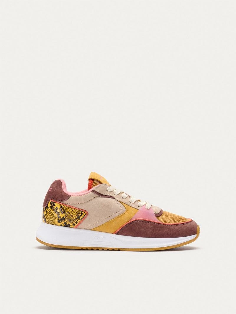 Basket Hoff District Khao Shan Femme Jaune Kaki | EZD5433RH