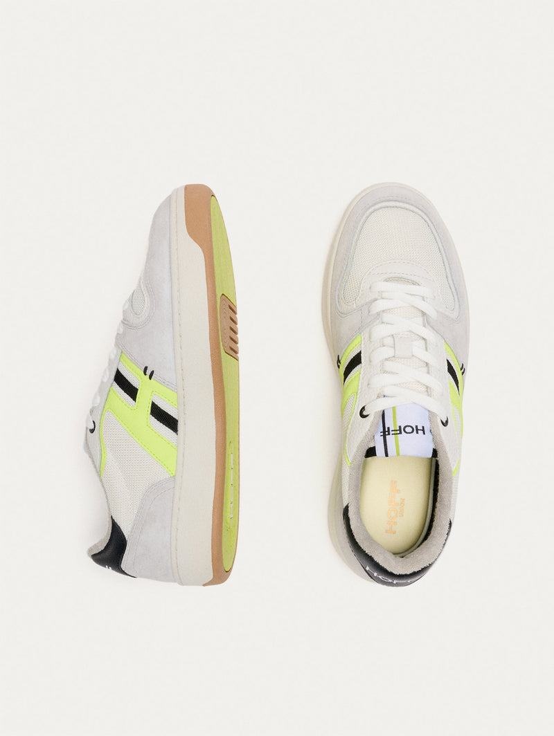 Basket Hoff Metro Union Homme Blanche Jaune | QBI1891BV