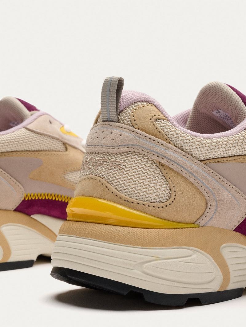 Basket Hoff State Alabama Femme Kaki Jaune | REF7294WJ